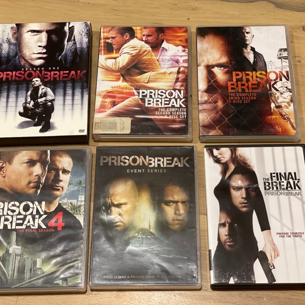 Prison Break complete DVD set